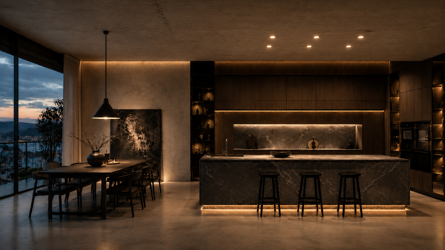 Progetto luce — fino a 3 stanze