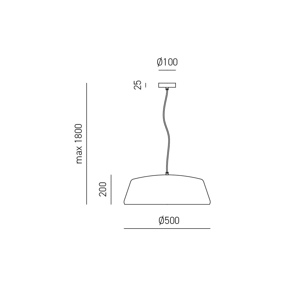 Blanca S/P — Sospensione a LED