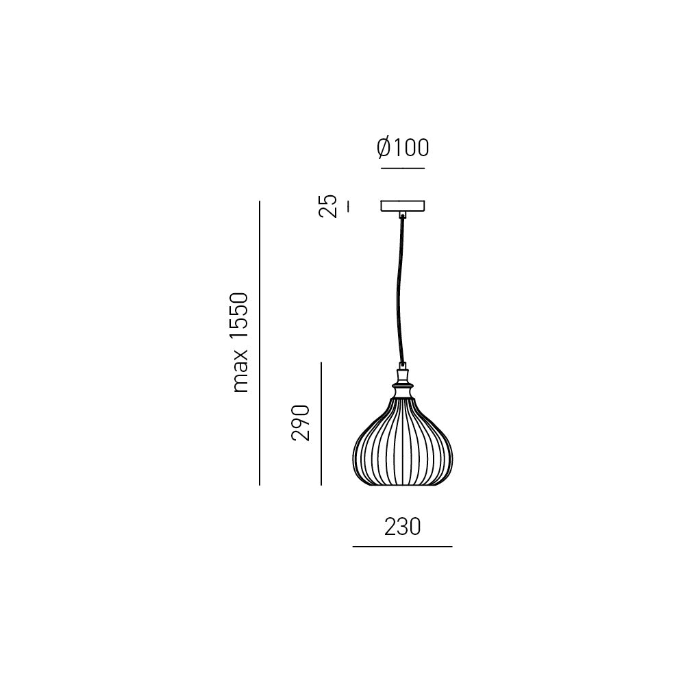 Cleofe S/11 — Sospensione a LED