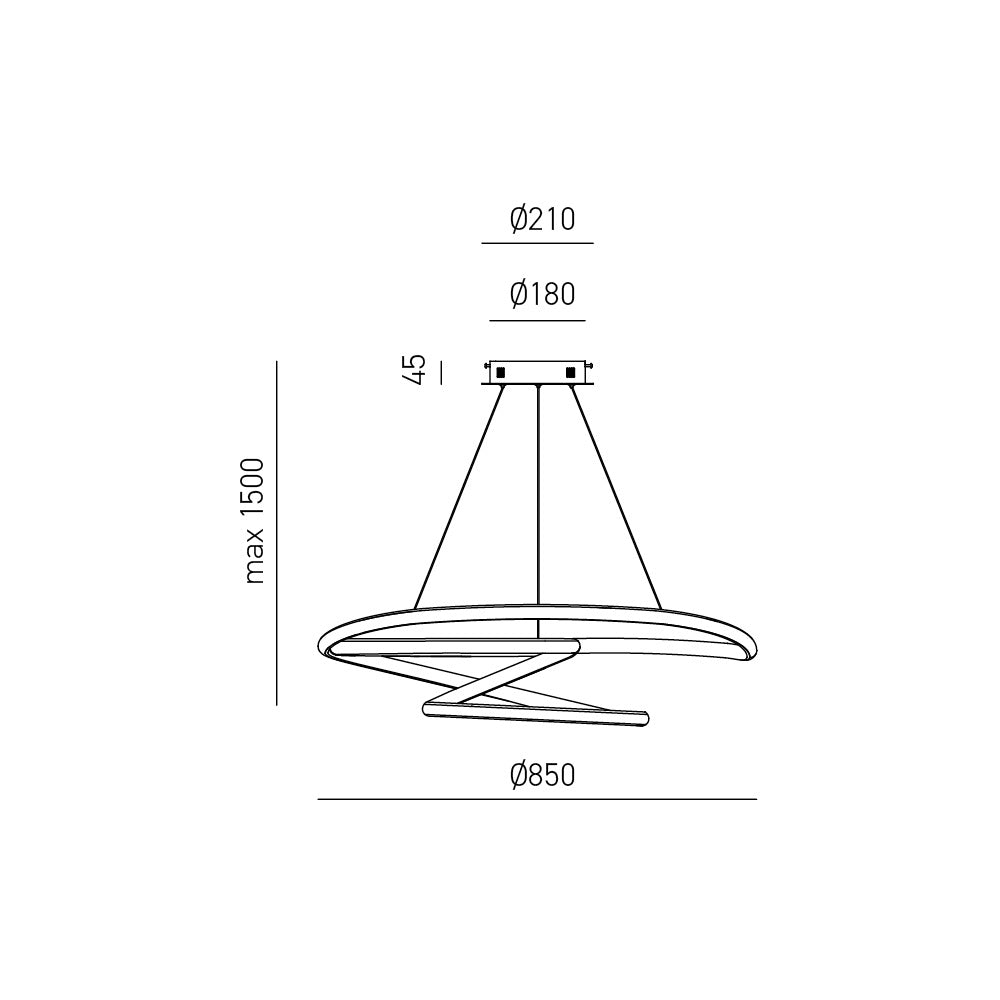 Diva S/S — Sospensione a LED
