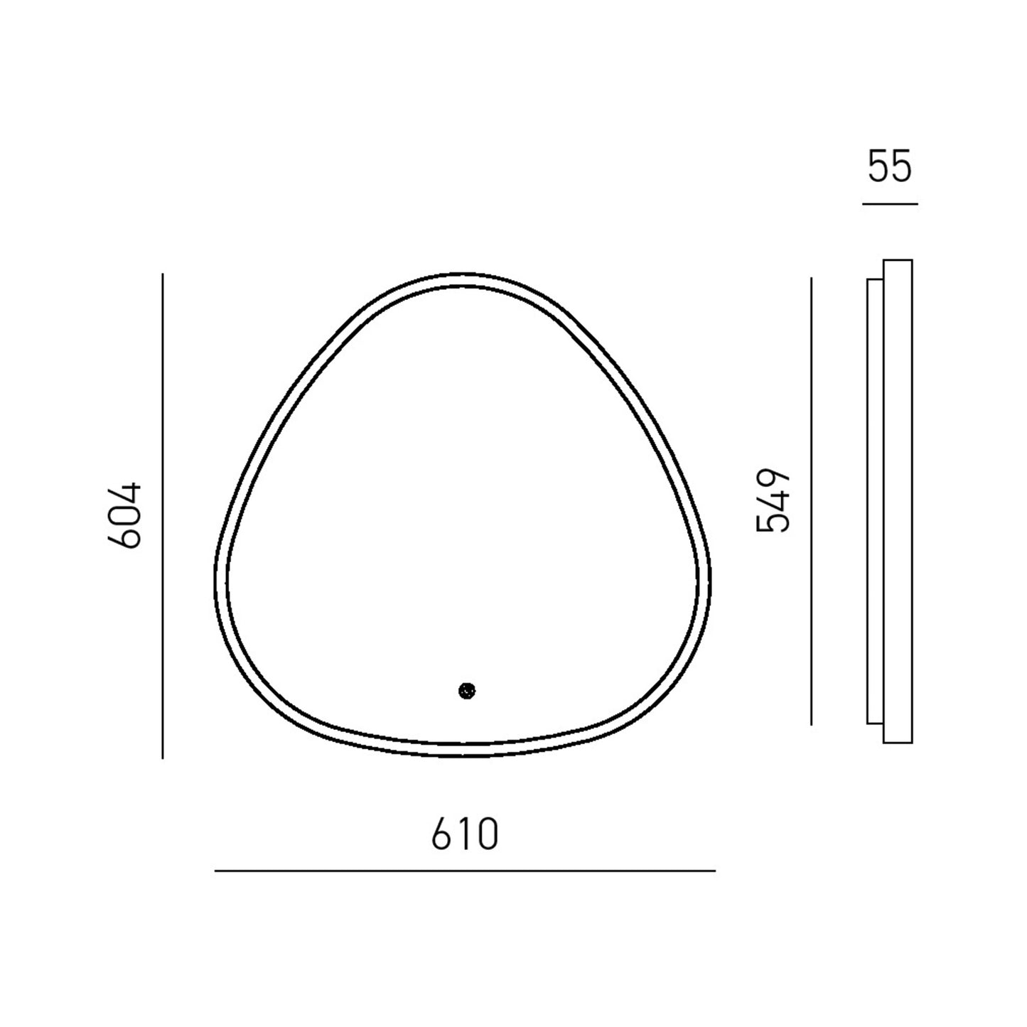 Ecaris A/P — Applique a LED