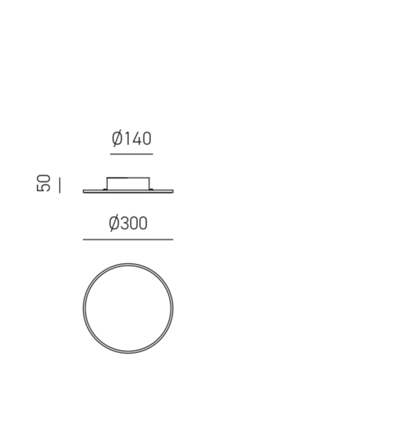 Fortuna A/P — Applique a LED