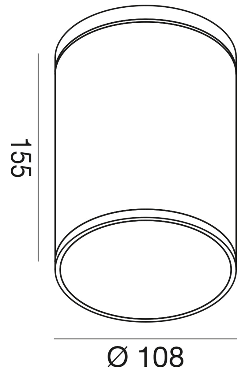 Ges1002 — Plafoniera a LED