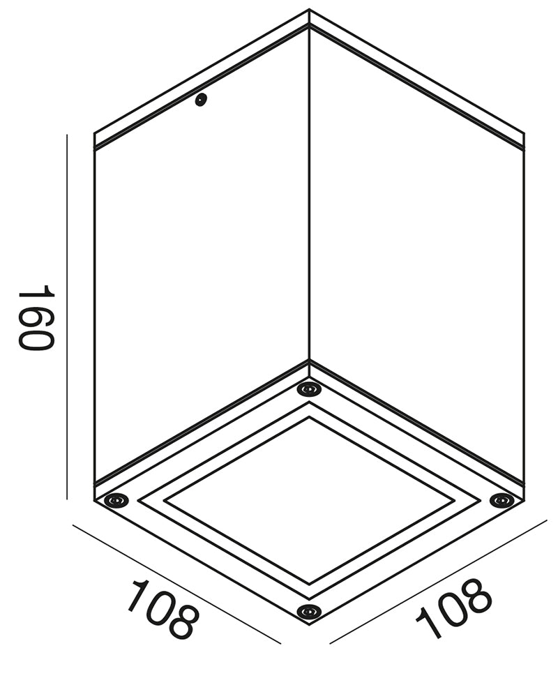 Ges1012 — Plafoniera a LED