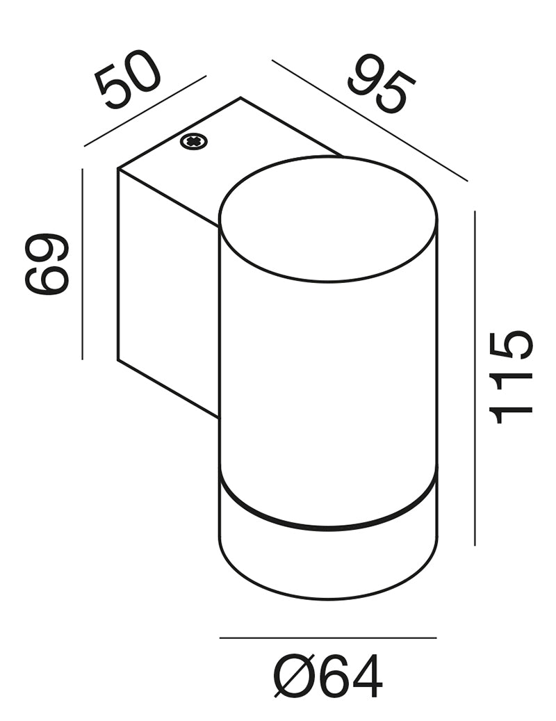 Ges1061 — Plafoniera a LED