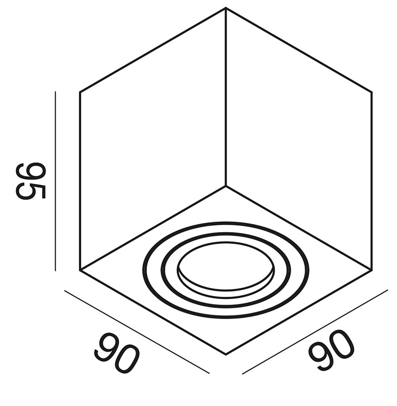 Ges1072 — Plafoniera a LED