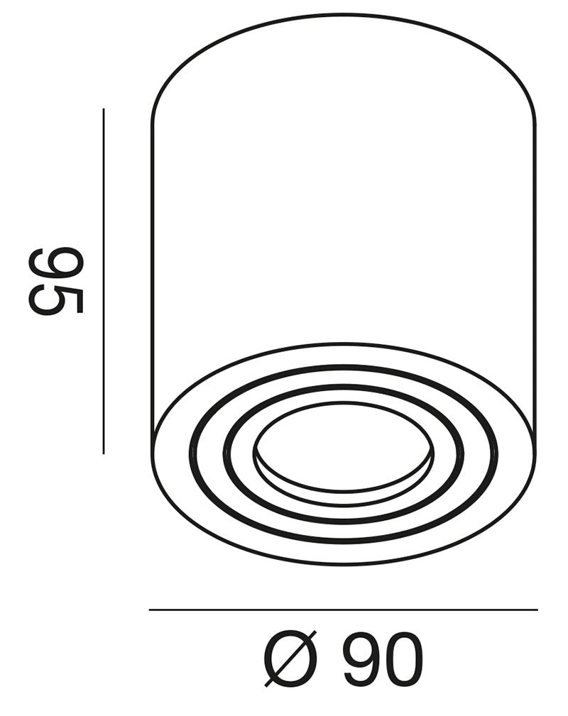Ges1075 — Plafoniera a LED