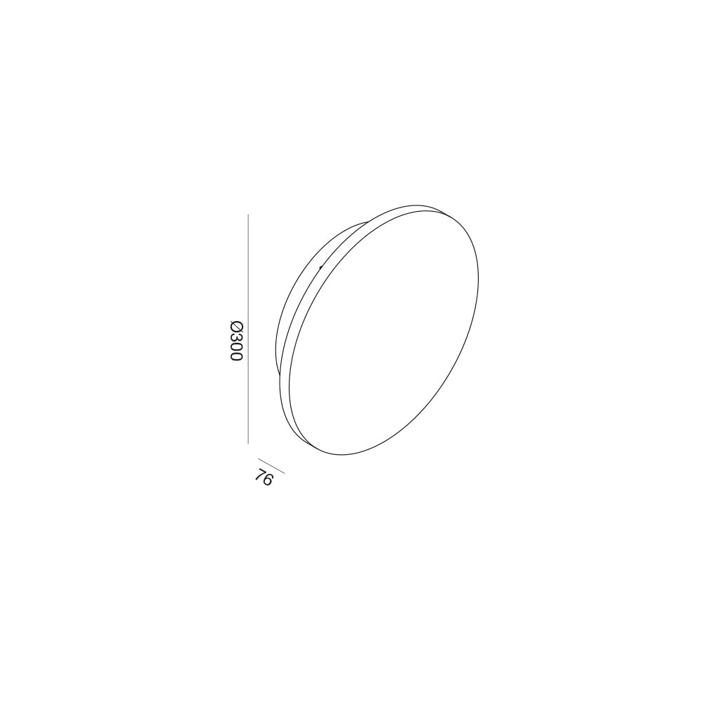 Ges2084 — Plafoniera a LED