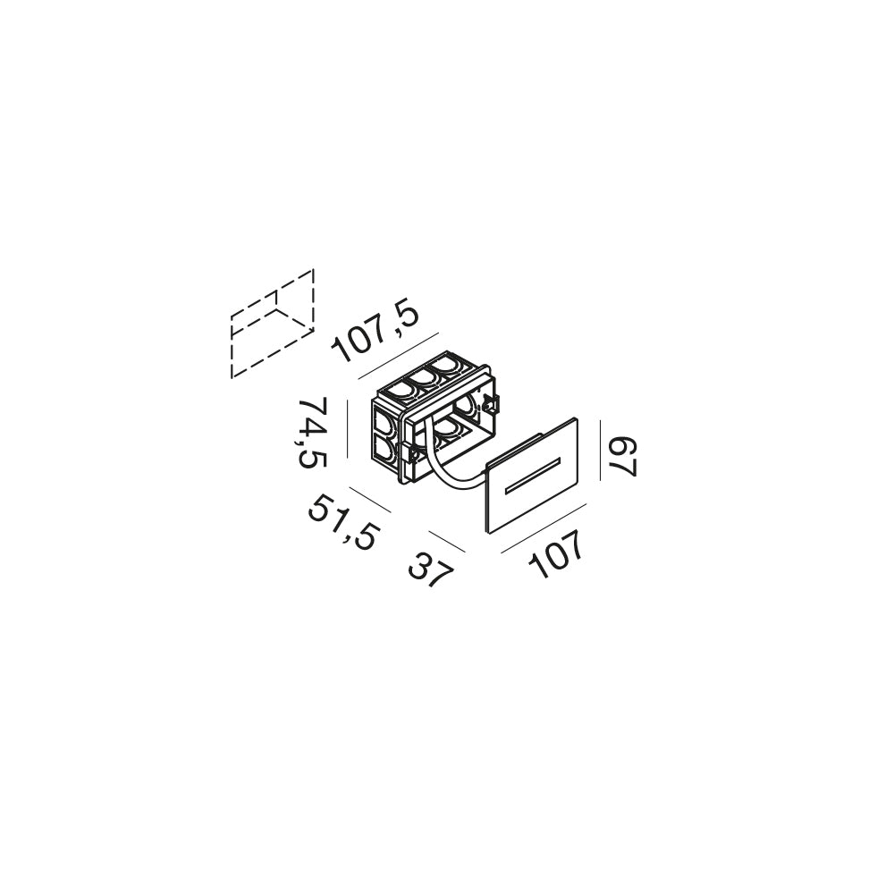 Ges2141 — Segnapasso a LED
