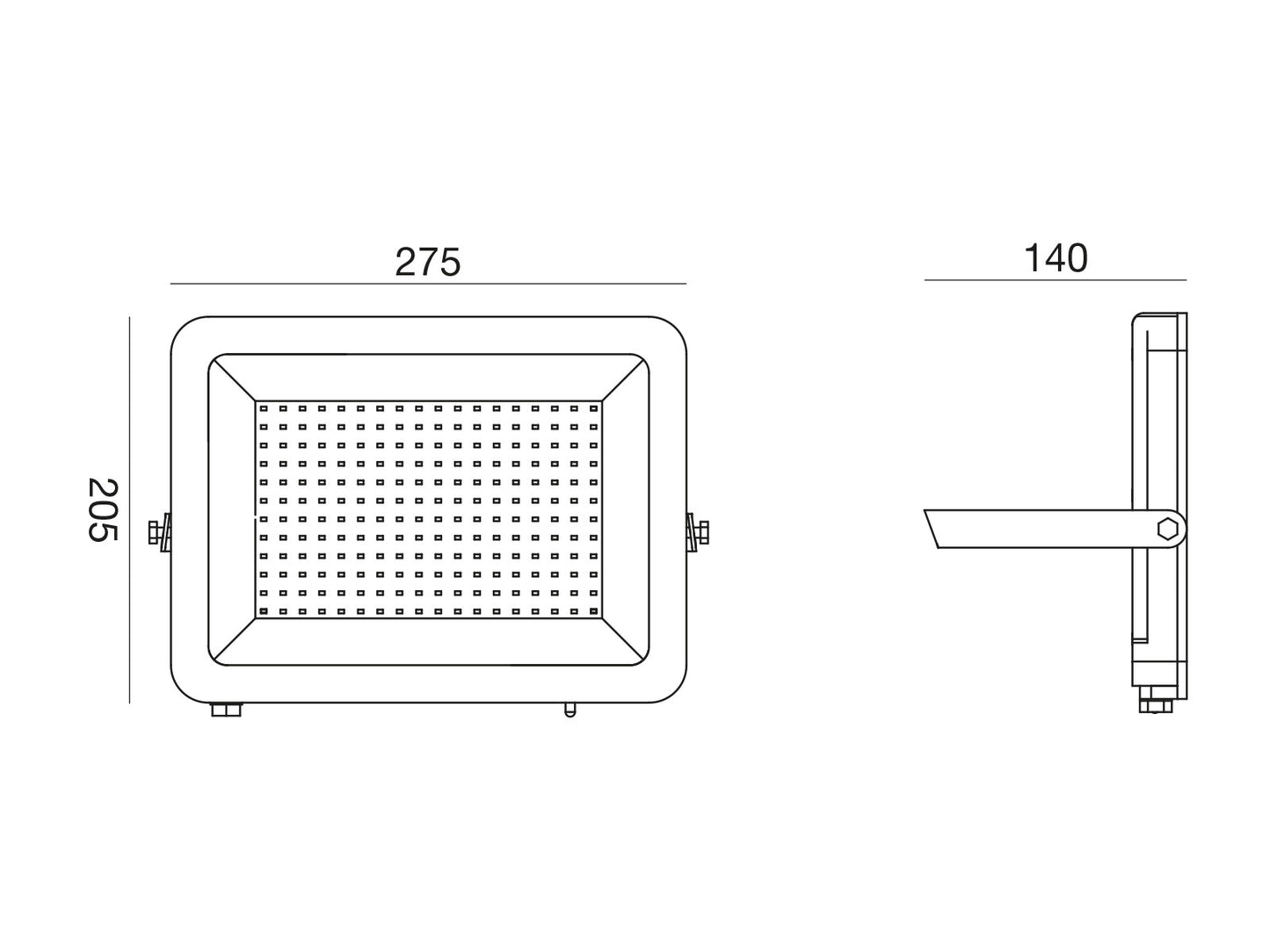 Ges2341 — Proiettore da esterno a LED