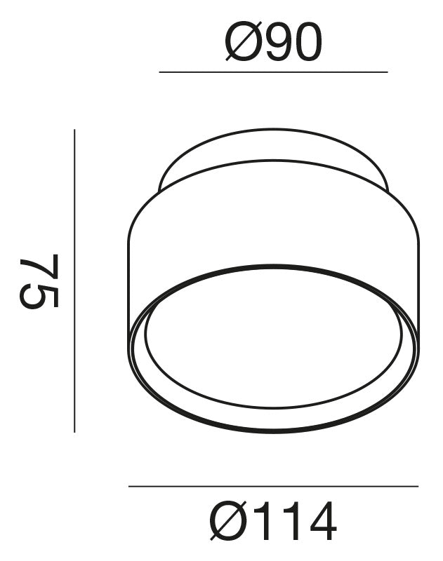 Gfa1071 — Plafoniera a LED