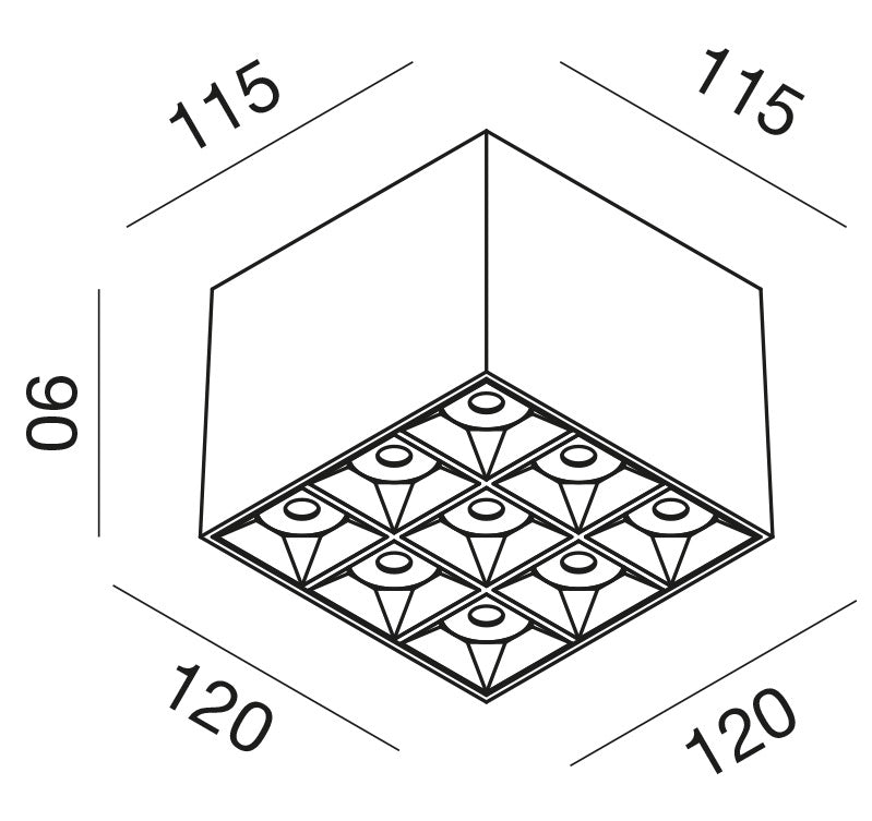Gfa1141 — Plafoniera a LED