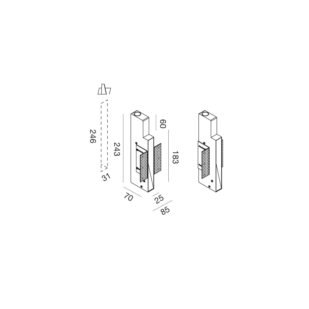 Gfa1580 — Segnapasso a LED