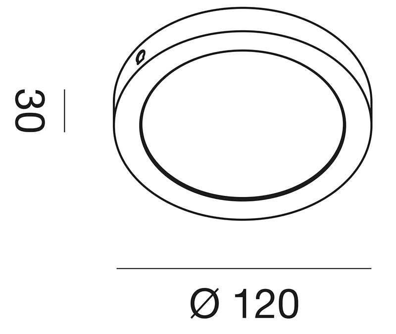 Gfa760 — Plafoniera a LED