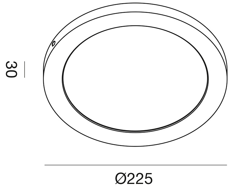 Gfa762 — Plafoniera a LED