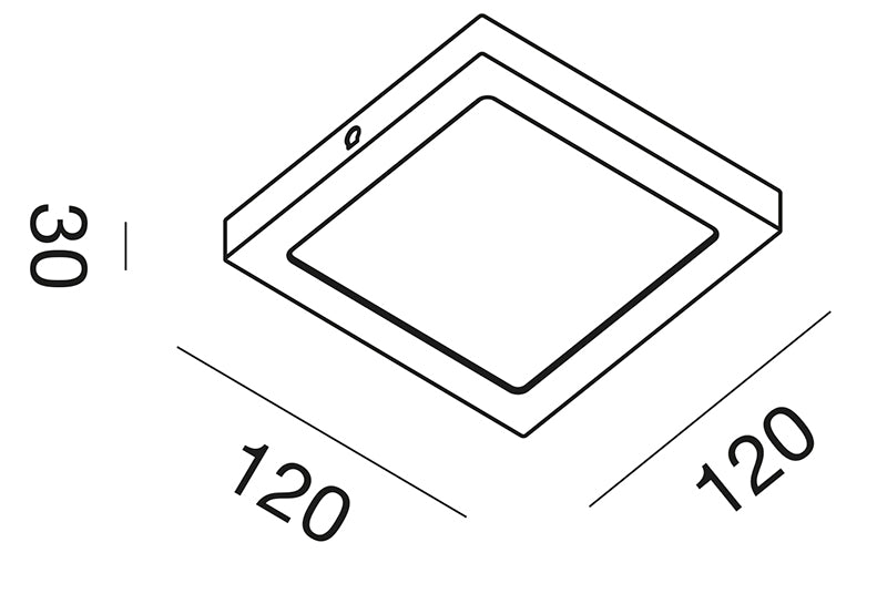 Gfa763 — Plafoniera a LED