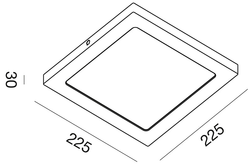 Gfa765 — Plafoniera a LED