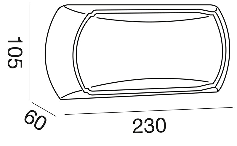 Gpl250 — Plafoniera a LED