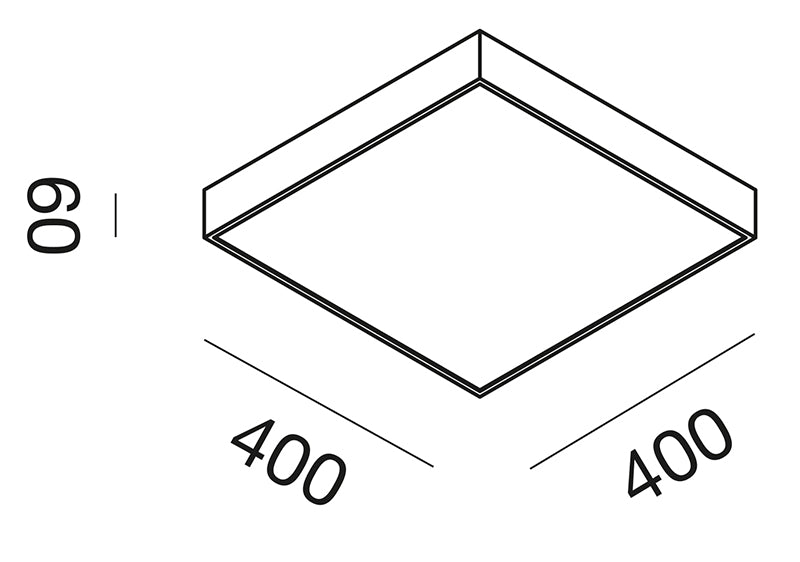 Gpl310 — Plafoniera a LED
