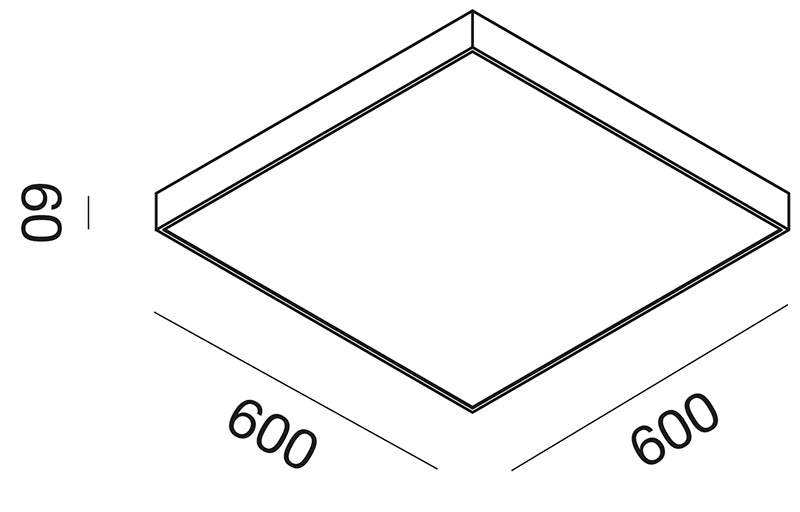 Gpl312 — Plafoniera a LED