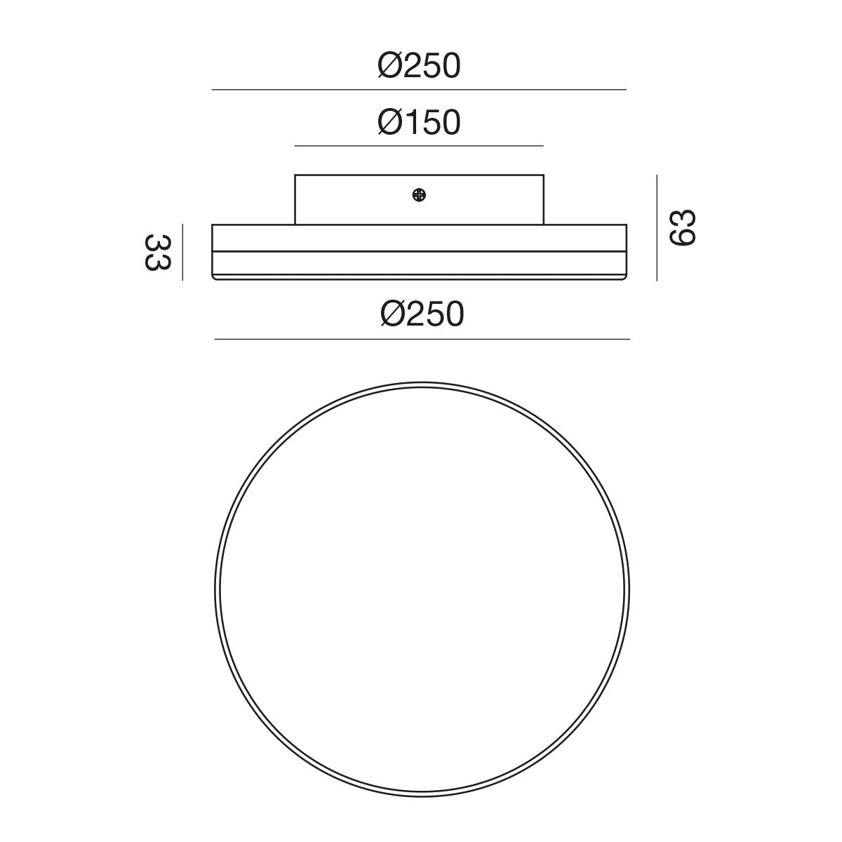 Gpl360 — Plafoniera a LED