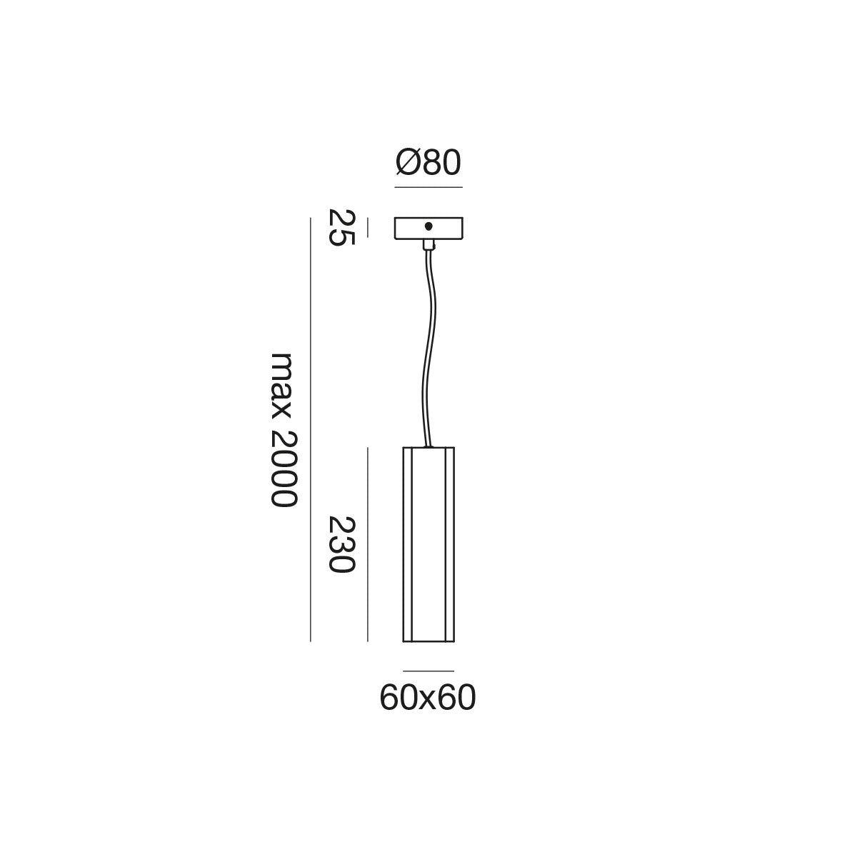 Gso101 — Sospensione a LED