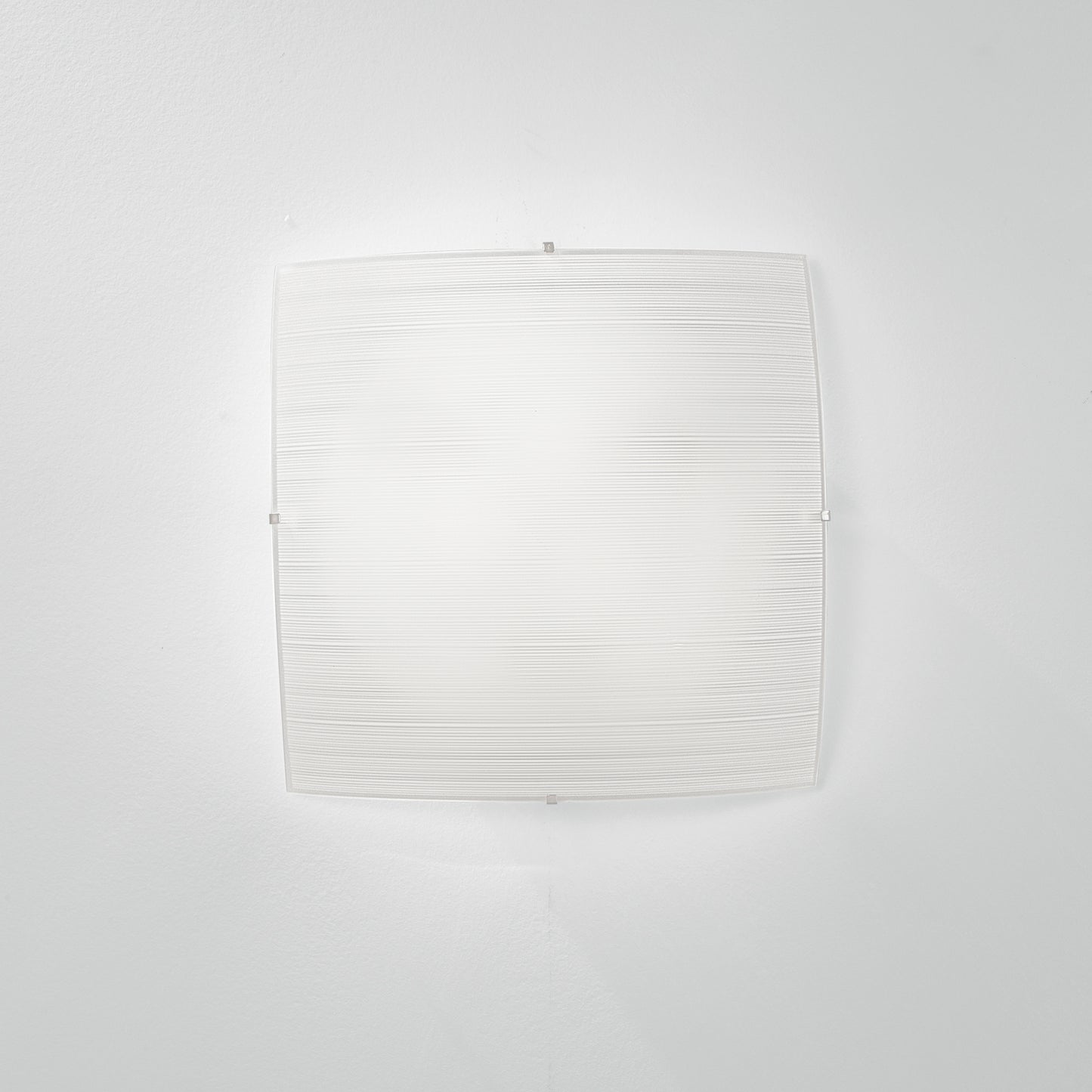Plafoniera CELINE in vetro bianco satinato 40 cm.