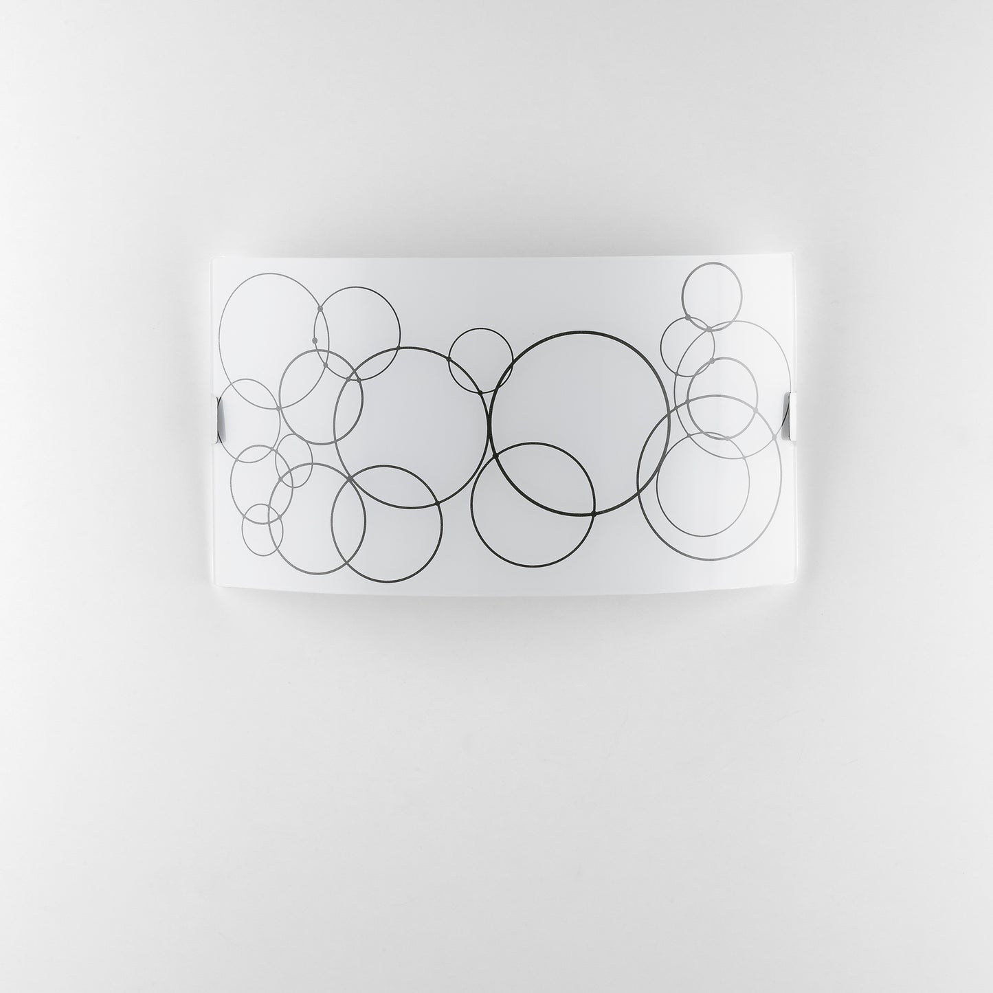 Applique KARMA in vetro bianco
