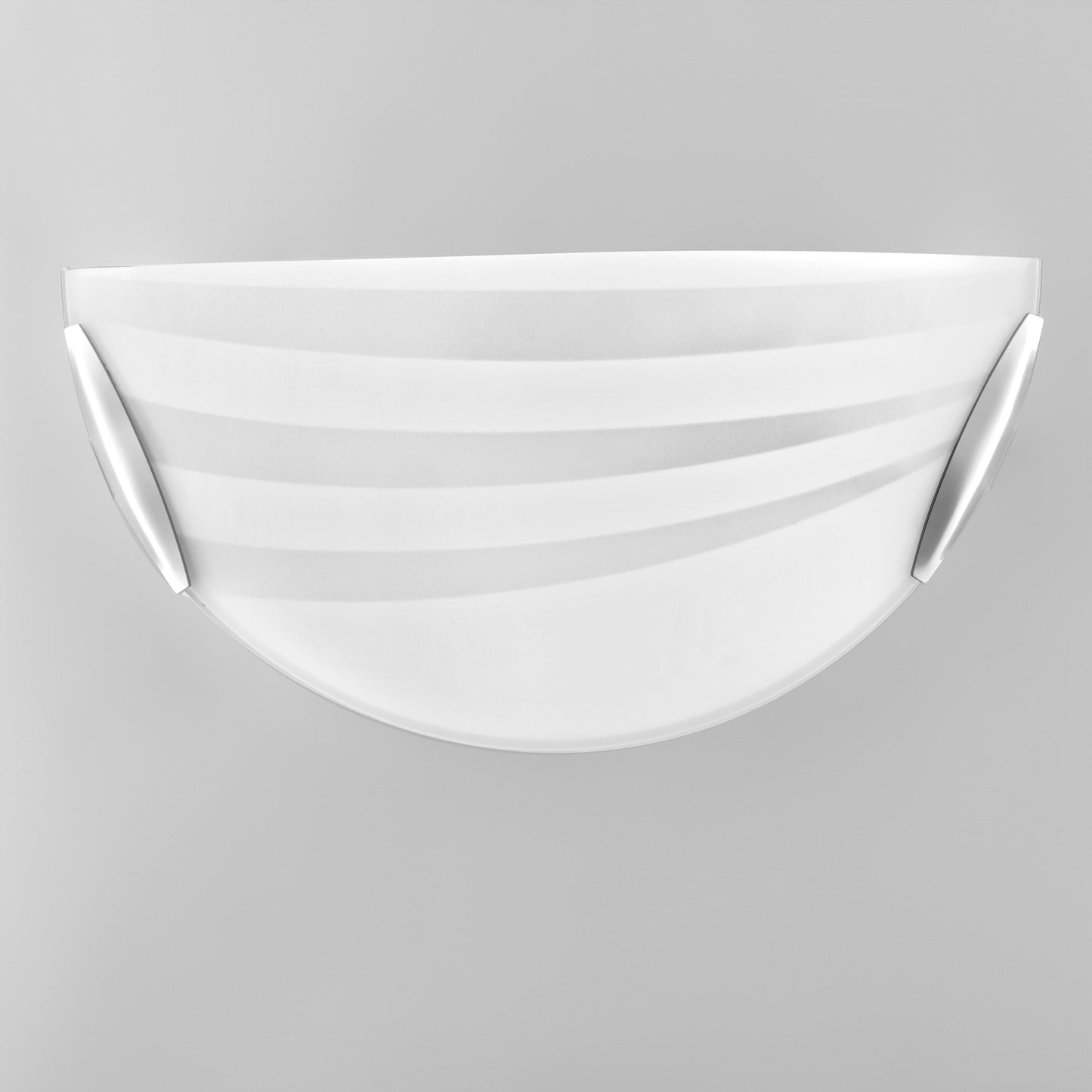 Applique KUNA in vetro bianco