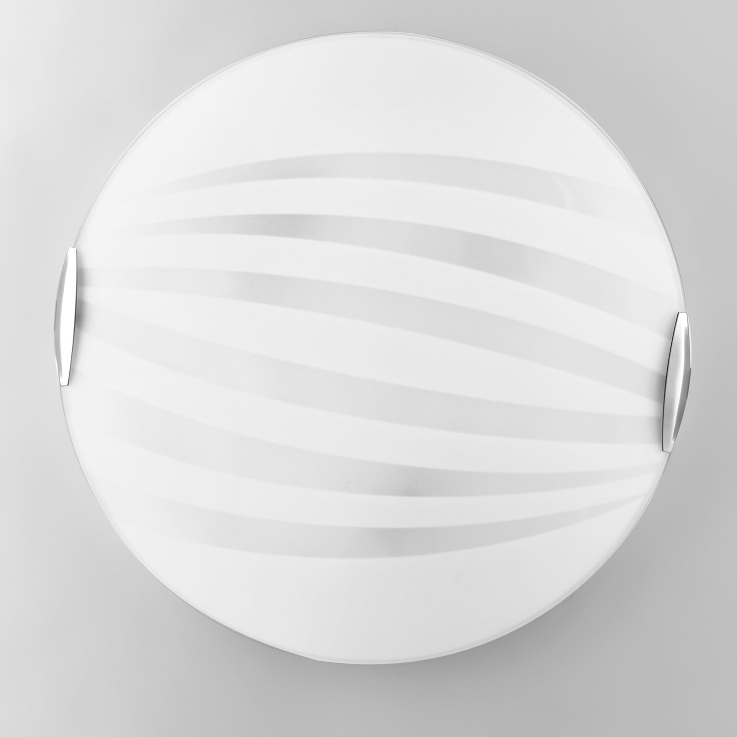 Plafoniera KUNA in vetro bianco 40 cm. Ø