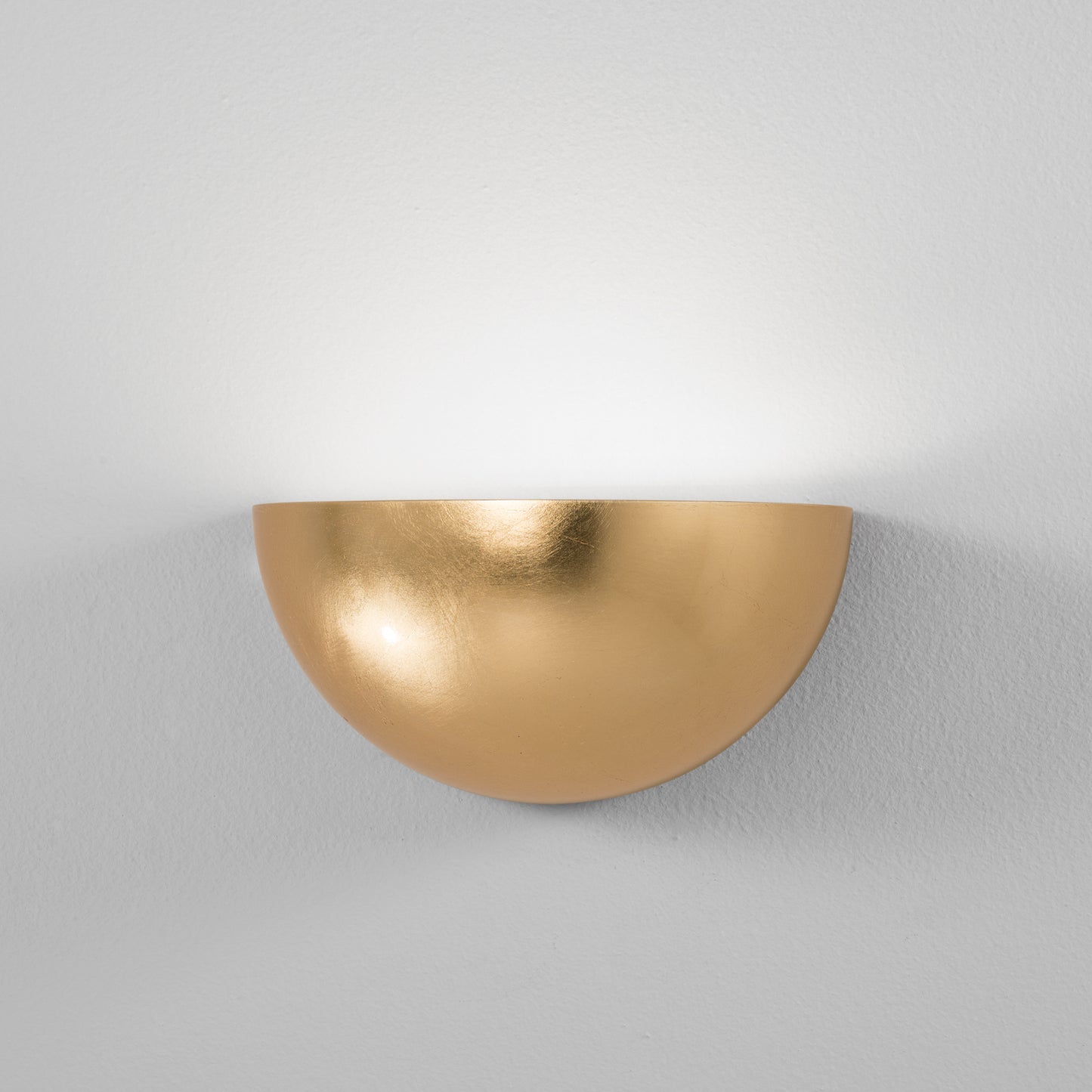Applique MORITZ in foglia oro 25cm.