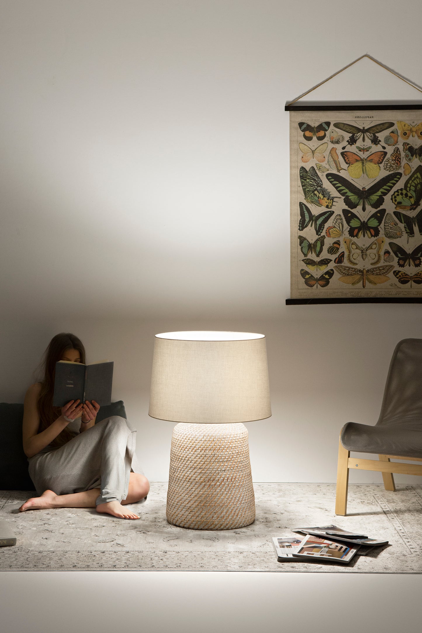 Lume THONET in rattan