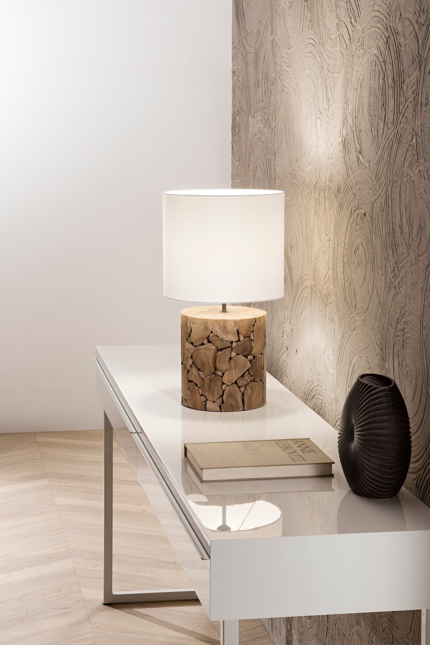 Lume XYLO in legno naturale