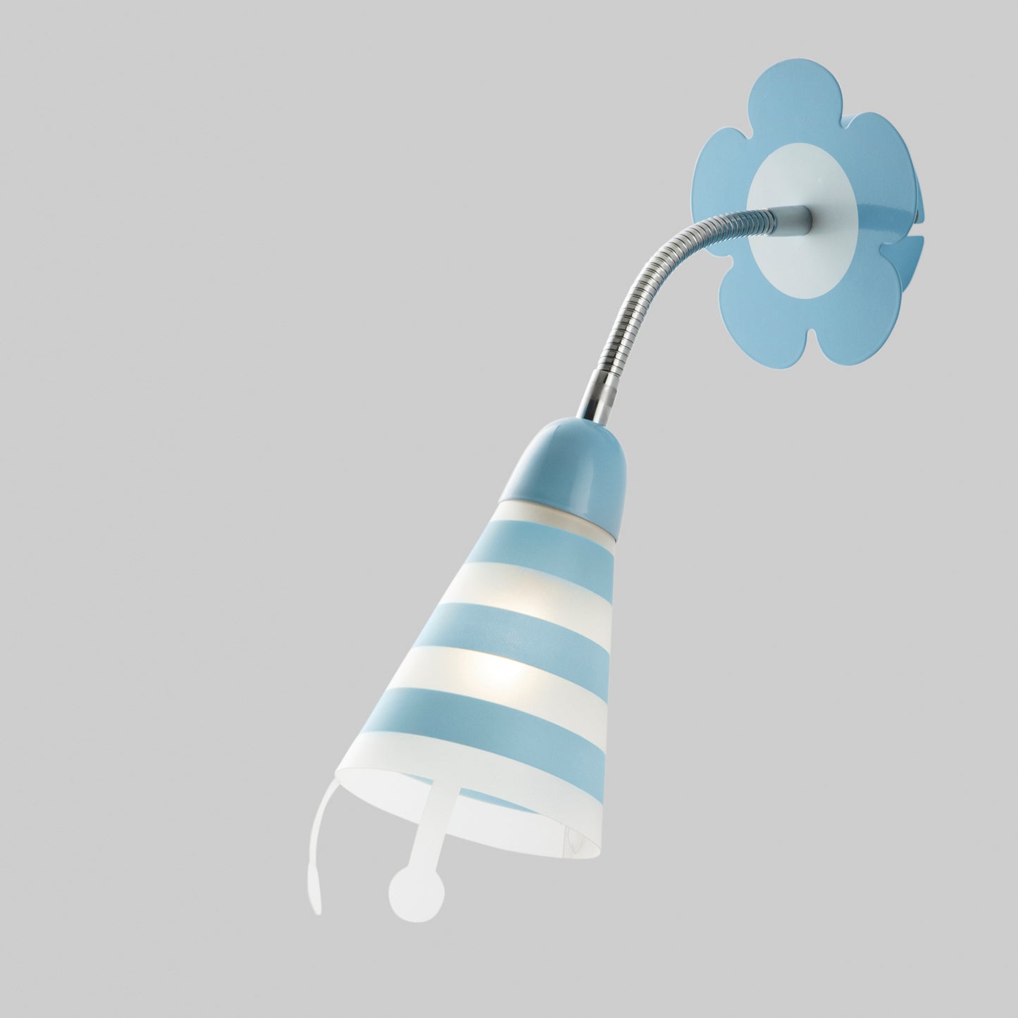 Applique per bambini FATINA in metallo blu (1xE14)