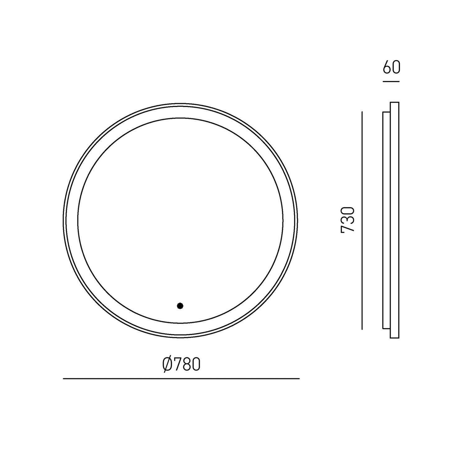 Krizia A/M — Applique a LED