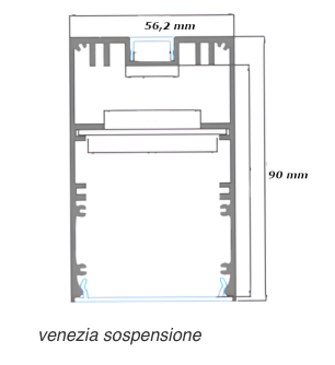 Venezia — Sospensione a LED