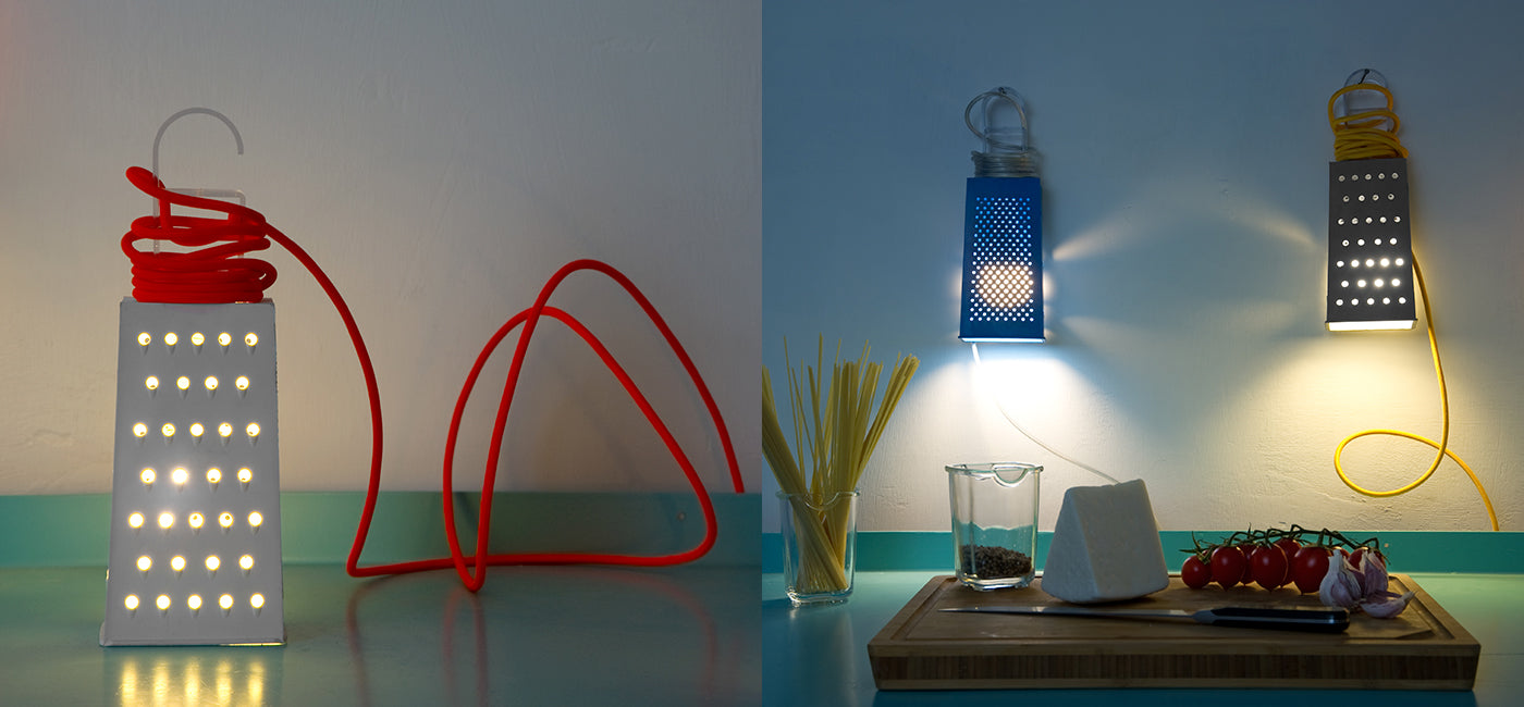 Cacio&pepe — lampada da tavolo 3x5x10 cm