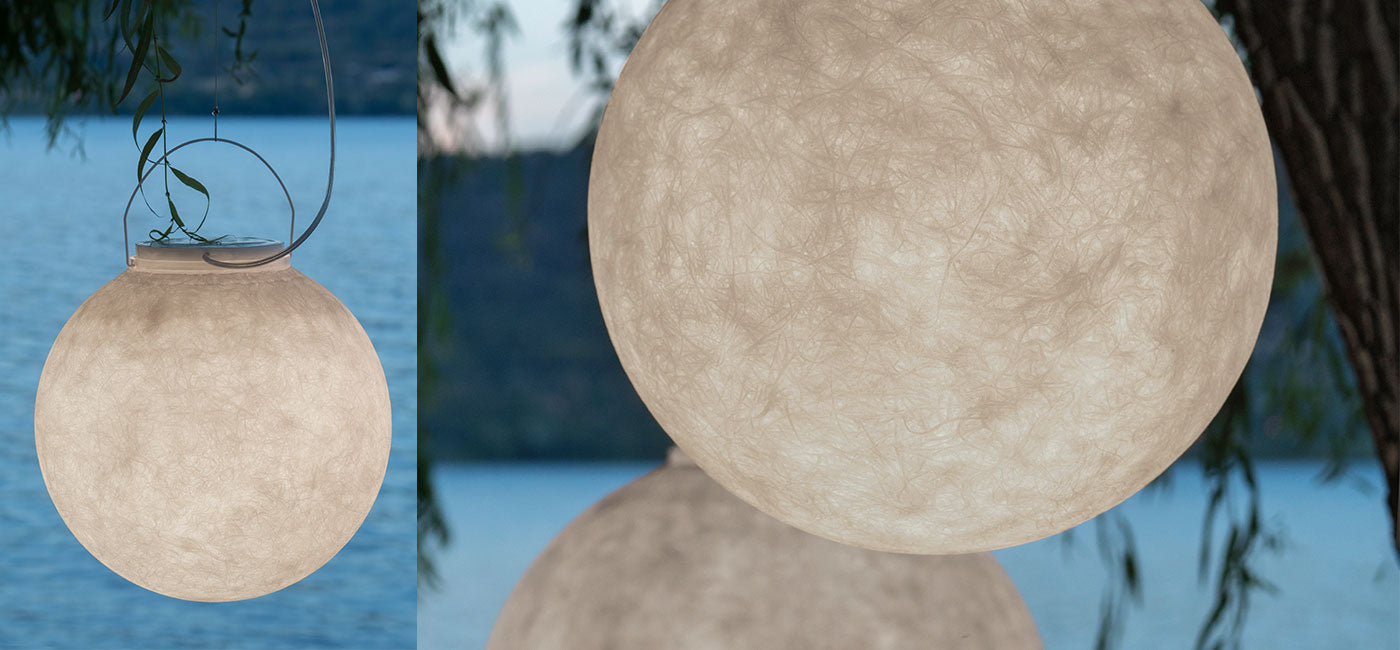Luna 1 out — lampada da esterno Ø 35 cm