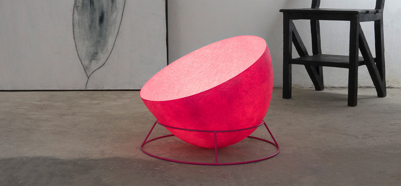 H2O F nebulite — lampada da terra Ø 46 cm