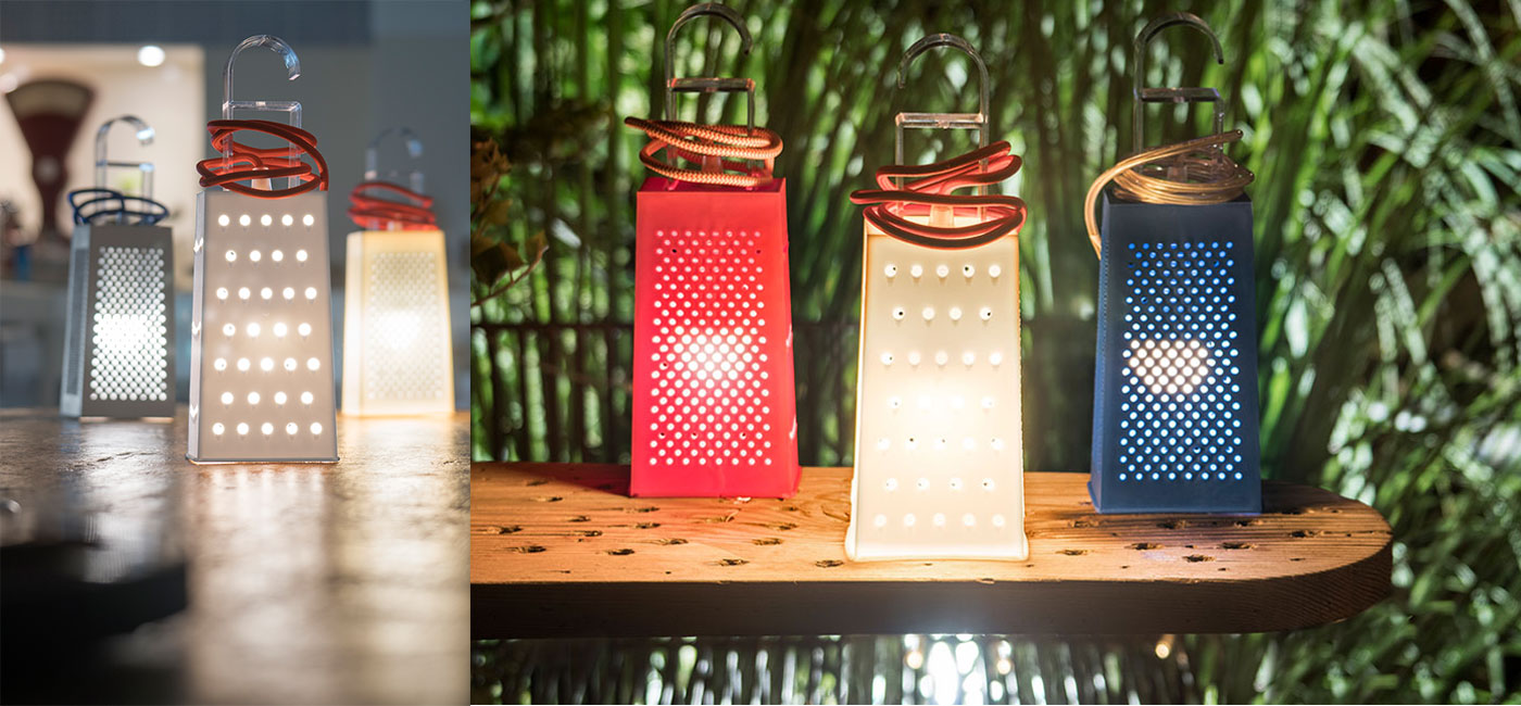 Cacio&pepe — lampada da tavolo 3x5x10 cm