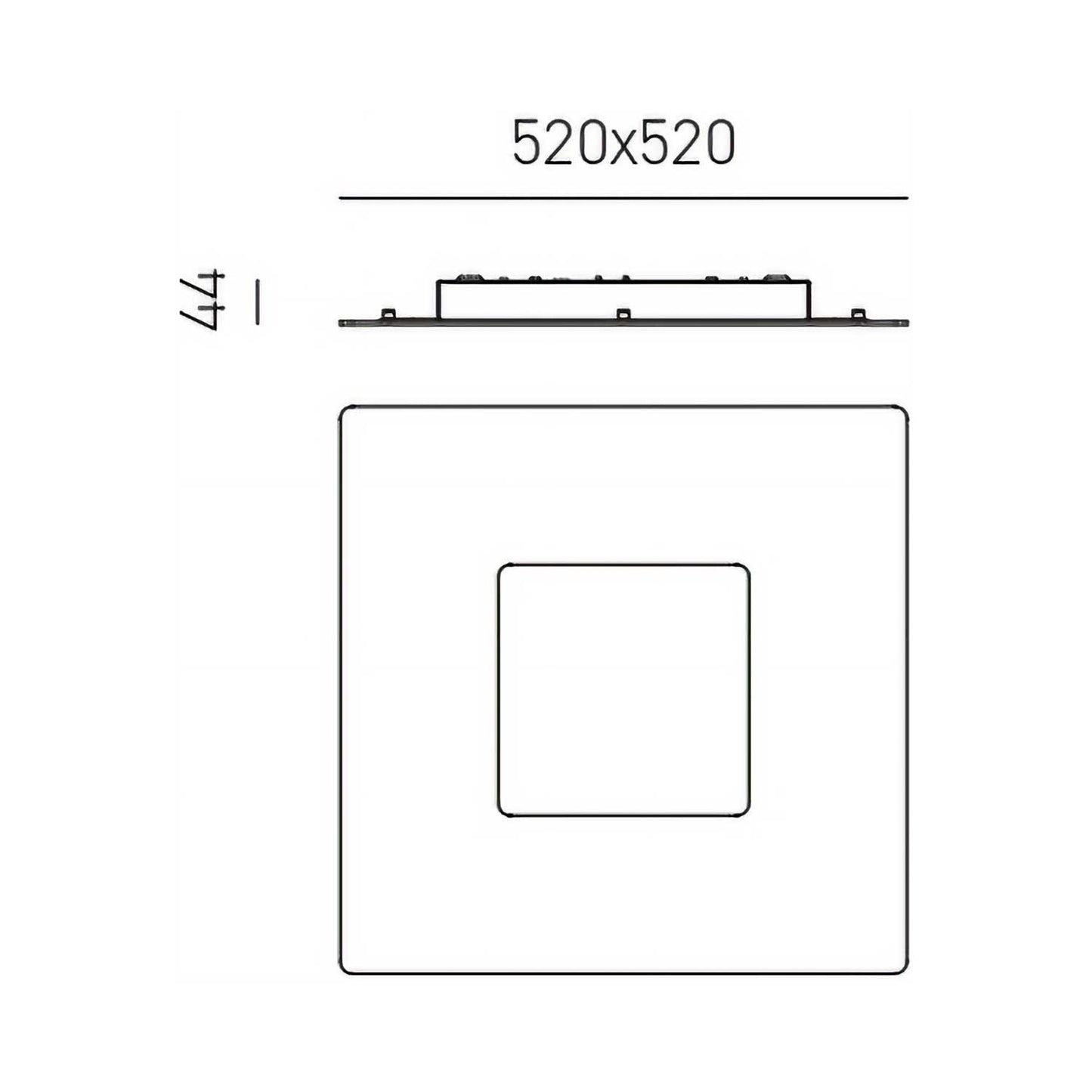 Bilde P/M — Lampada da soffitto a LED