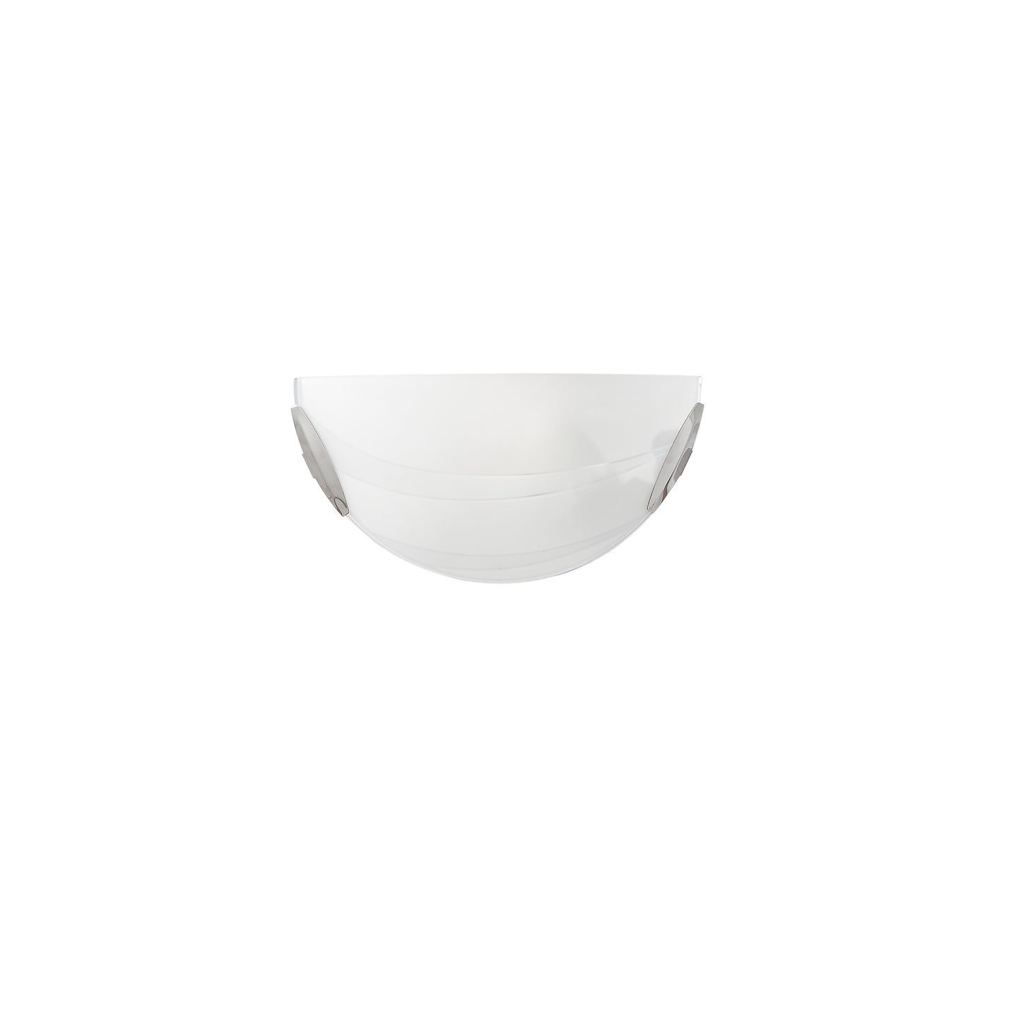 Applique CRI in vetro bianco