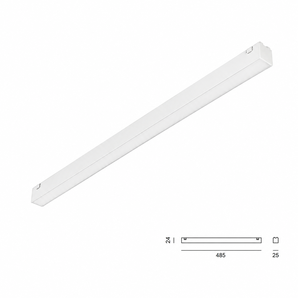 Kit Binario Ultrasottile 48V - Bianco