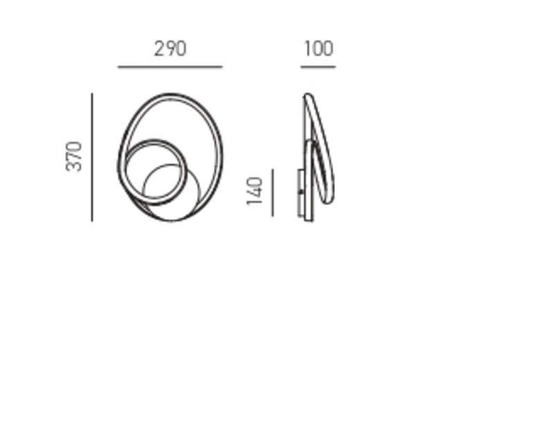 Diva A — Applique a LED