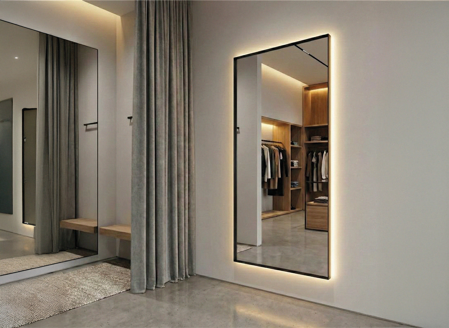 Estela 710x610 LED 3000K Nero
