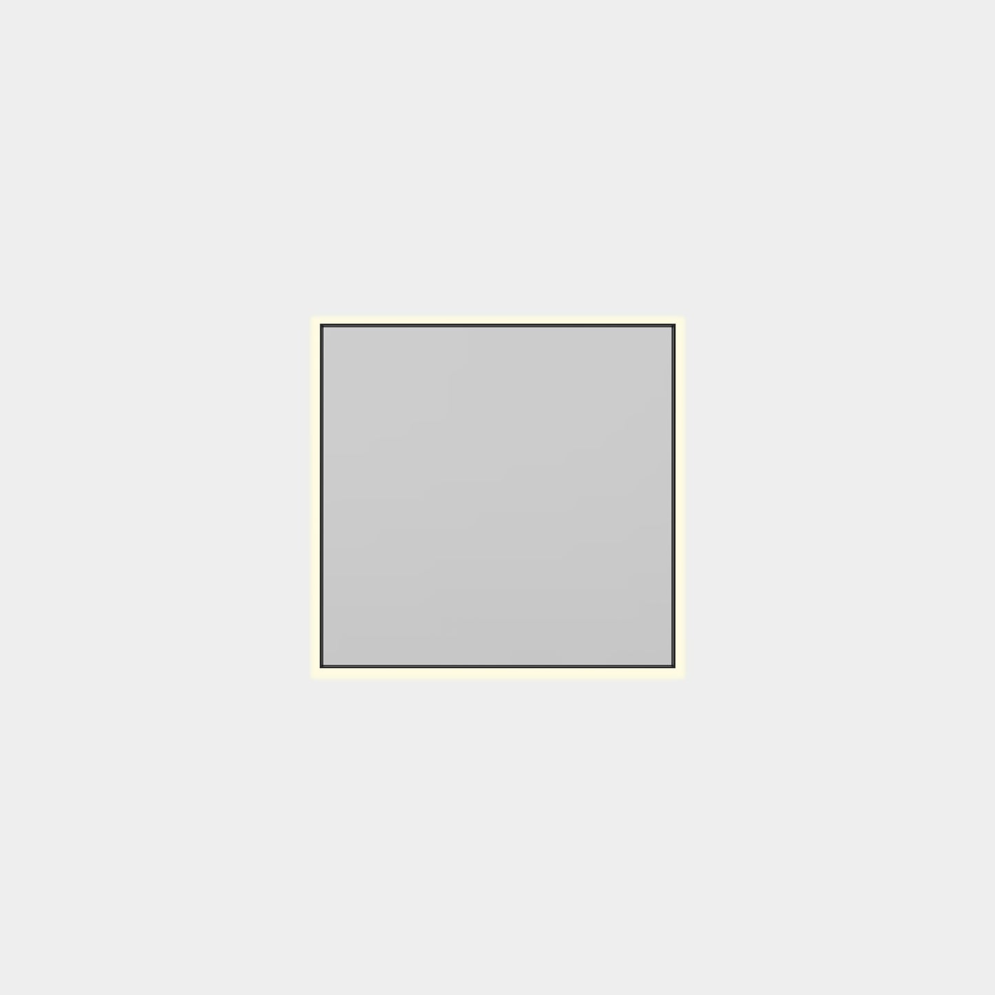 Estela 710x810 LED 3000K Nero