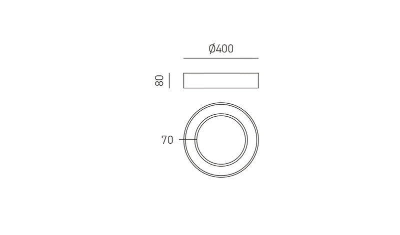 Flor P/P — Lampada da soffitto a LED