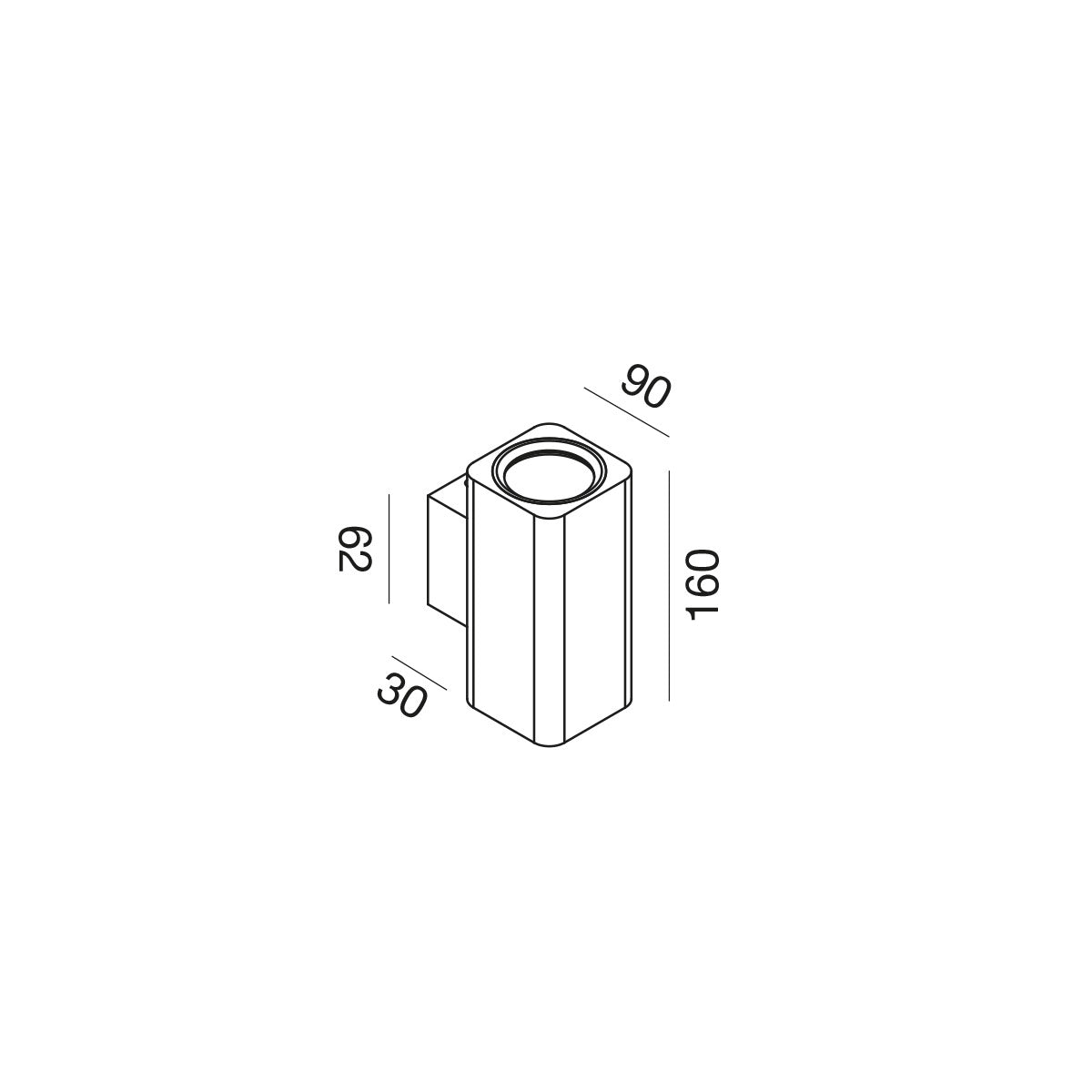 Gap540 — Plafoniera a LED
