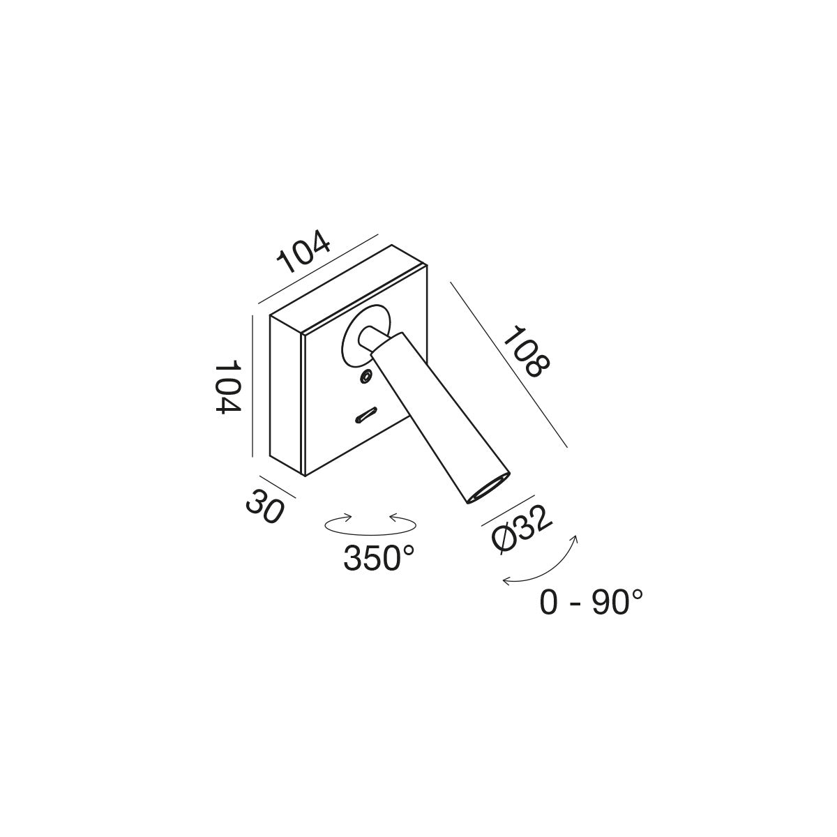 Gap590 — Applique a LED