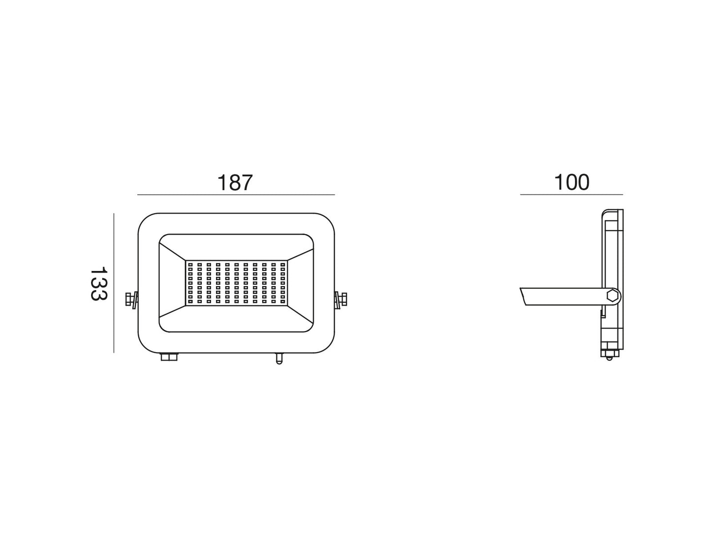 Ges2340 — Proiettore da esterno a LED